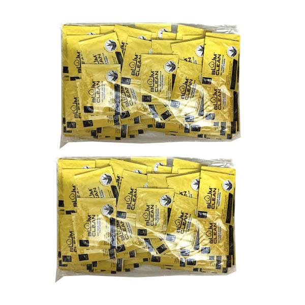 Bum Clean | 1s x100 = wipes | Yellow | Polybag | Pack of 2