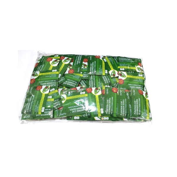Plantain Leaf Cleanser Wipes 1x100 | Polybag | Pack of 1