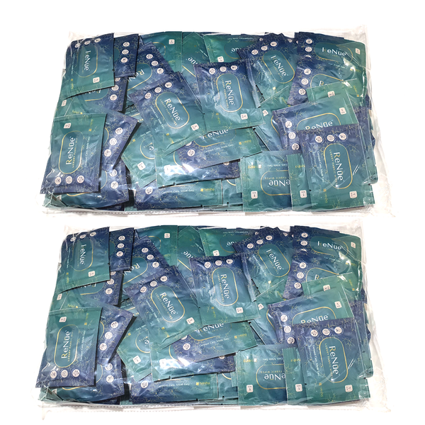 Renue Luxury Fabric wipes 1s x 100 | Polybag | Pack of 2