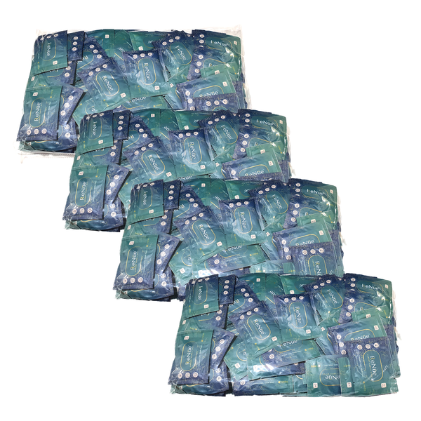 Renue Luxury Fabric wipes 1s x 100 | Polybag | Pack of 4