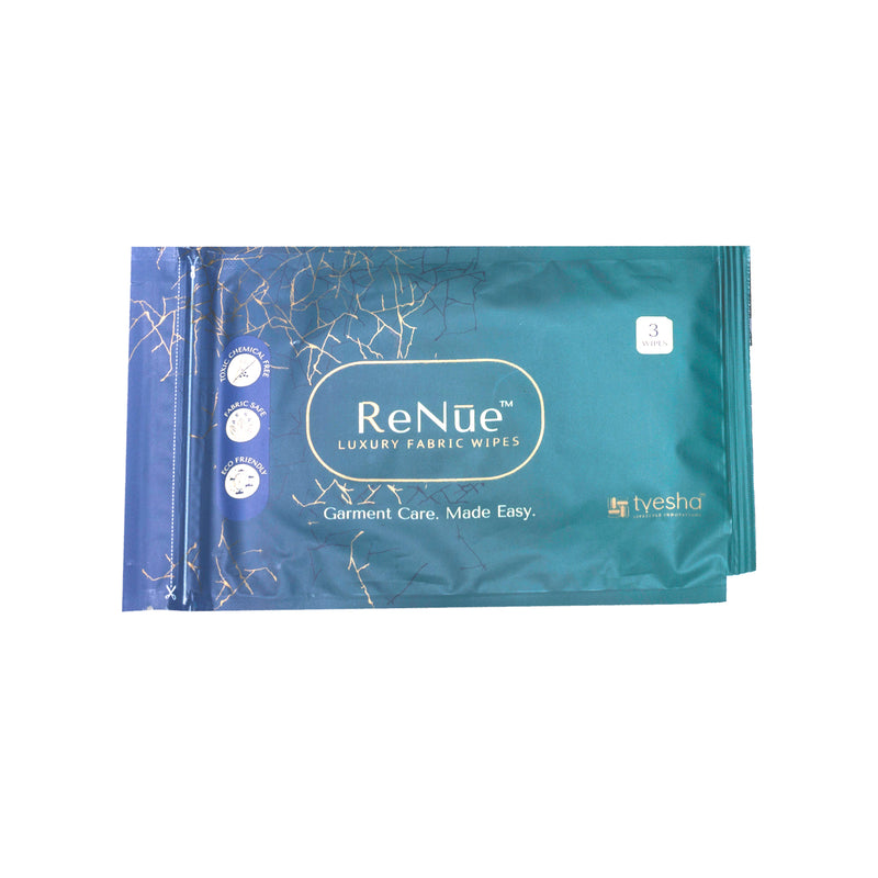 ReNue Fabric Wipes 3s (Zip pouch)